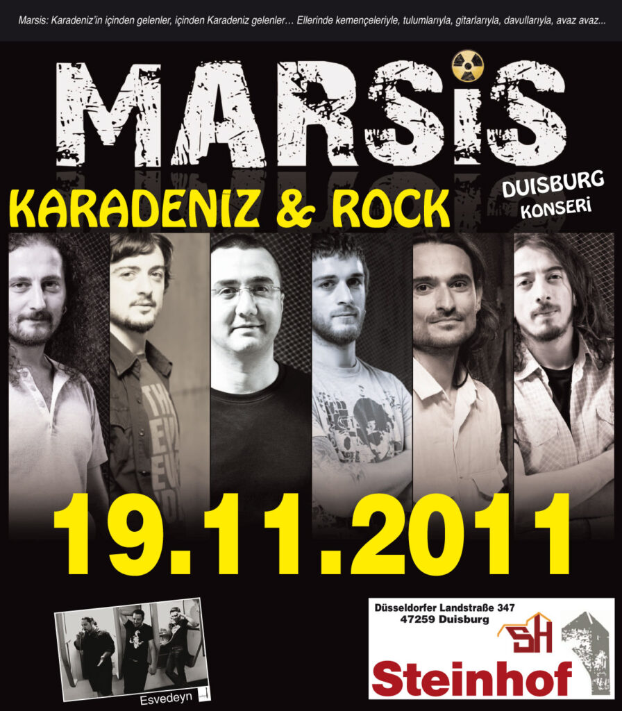 Kaçkarların zirvesi: MARSİS - Konser Duisburg
