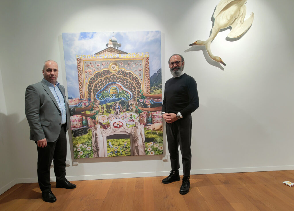 ATİAD Yönetim Kurulu Aziz Sarıyar (solda) ve Mustafa Sayın 