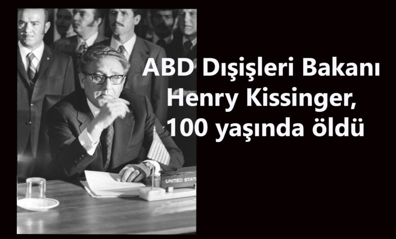 ABD Dışişleri Bakanı Henry Kissinger, Ankara'da CENTO (Bağdat Paktı) 22. Bakanlar Konseyi toplantısında Foto arşiv Anadolu Ajansı- 21.05.1975