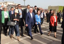 Steinmeier Gaziantep'te Suriye sınırına yakın bölgeyi gezdi