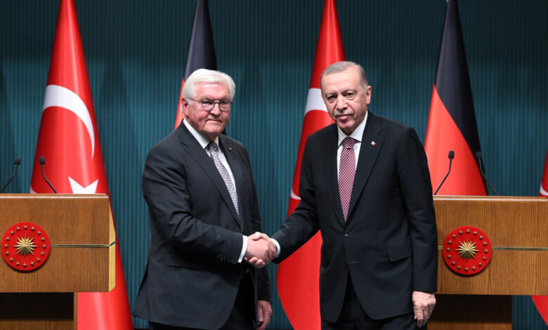Steinmeier - Erdoğan ortak basın toplantısı