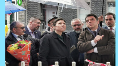 AK Parti Milletvekili Seda Gören Bölük Solingen mağdurlarını ziyaret etti
