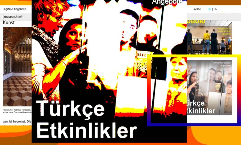 Köln Müzelerinde Türkçe hizmet- Köln’deki müzeleri, Türkçe rehber eşliğinde gezebilirsiniz