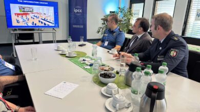 Başkonsolos İzbul, Almanya’da Türk polisinin de görev aldığı IPCC’yi ziyaret etti