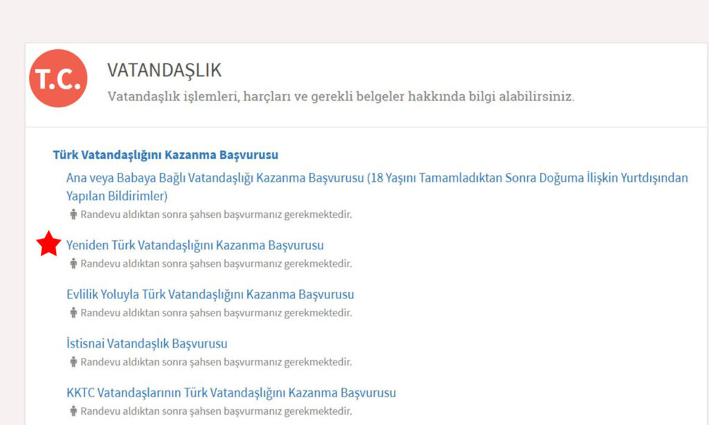 Yeniden Türk vatandaslığı sürecinden- Vatandaşlar 27 Hazirandan itibaren başkonsolosluk sayfasından başvuru yapabilir 